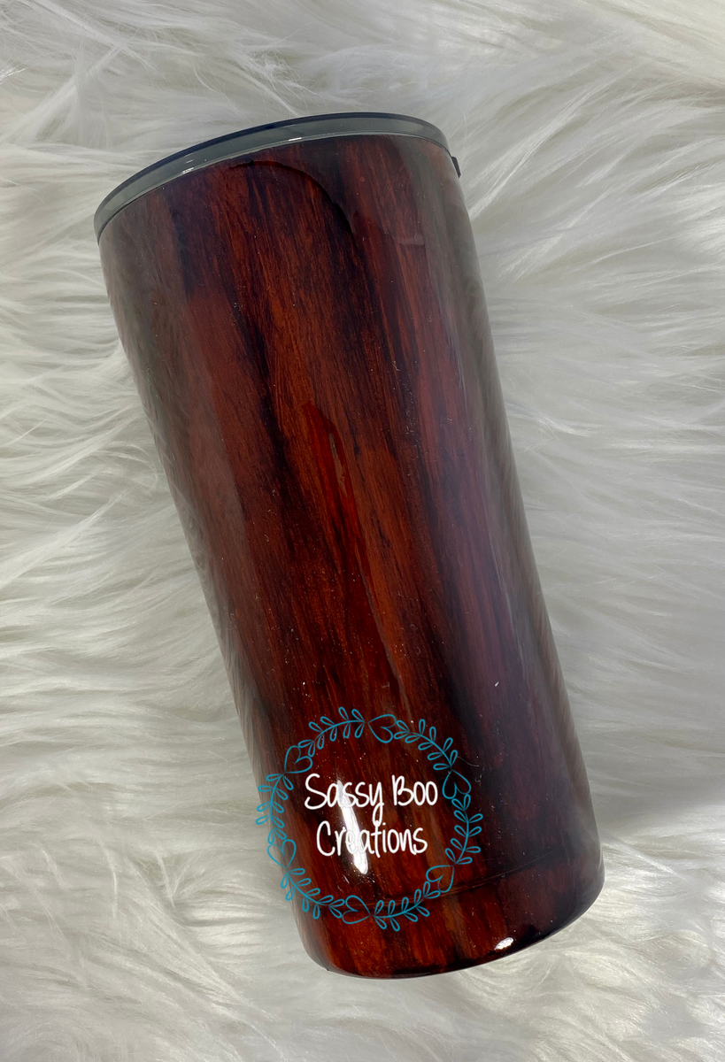 Woodgrain tumblers for men