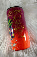 22 oz Wide Ombre Pineapple